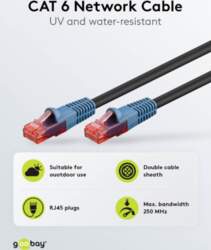 Goobay Patch cord | Patch Kabelis