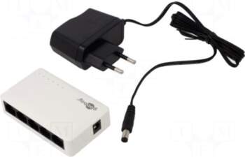 Goobay Switch Ethernet | DC socket