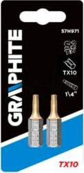 GRAPHITE Screwdriver bit | Torx® |