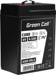 Green Cell CUBE AGM IP54 6V