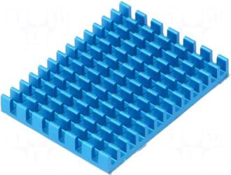 Heatsink: extruded | grilled | Raspberry