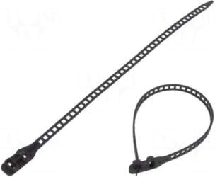 HELLERMANNTYTON Cable tie | black |