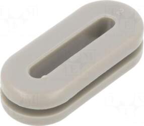 HELLERMANNTYTON Grommet | PVC | grey