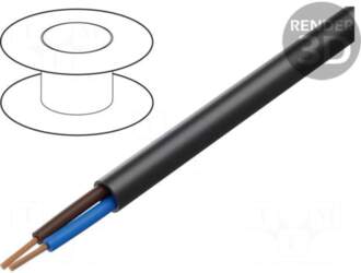 HELU Wire | H05RR-F | 2x1mm2