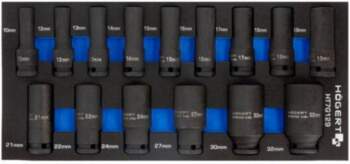 HÖGERT TECHNIK Socket: 6-angles-set | socket