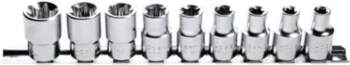 HÖGERT TECHNIK Socket: Torx®-set | 1/2"