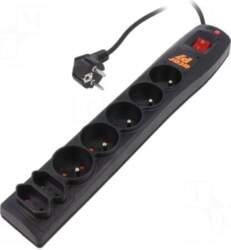 HSK DATA Plug socket strip: protective
