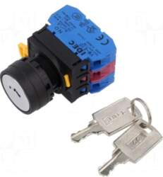 IDEC Switch: rotary with key |