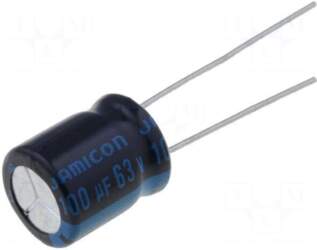 JAMICON Capacitor: electrolytic | 100uF |