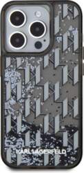 Karl Lagerfeld Liquid Glitter Monogram Gradient