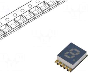 KINGBRIGHT ELECTRONIC Display: LED | 7-segment