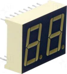 KINGBRIGHT ELECTRONIC Display: LED | 7-segment