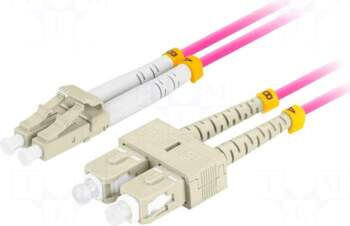 LANBERG Fiber patch cord | OM4