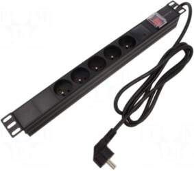 LANBERG Plug socket strip: protective |