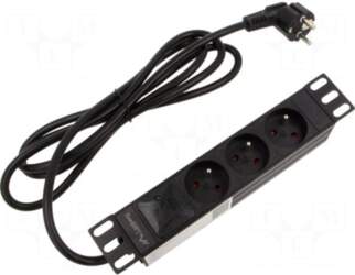 LANBERG Plug socket strip: protective |