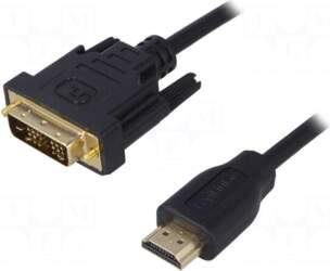 Logilink Cable | DVI-D (18+1) plug