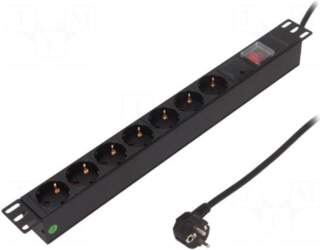 Logilink Plug socket strip: protective |