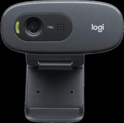 LOGITECH C270 HD Webcam - BLACK