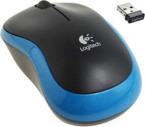 LOGITECH M185 Wireless Mouse - BLUE
