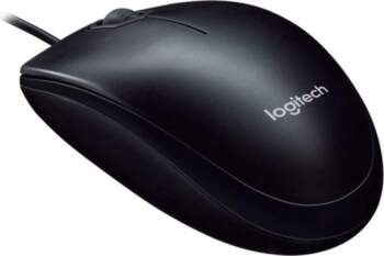 Logitech M90, mouse (black)