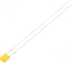LUCKYLIGHT LED | orange | rectangular