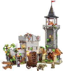 Lumibricks Medieval Watchtower, construction toy