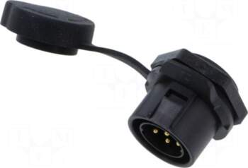 LUTRONIC Connector: circular | socket |