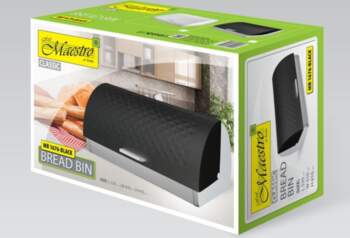 Maestro breadbox black MR-1676