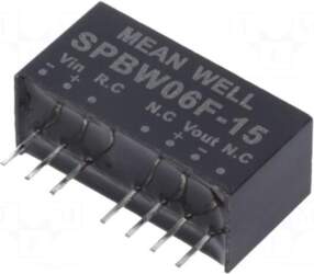 MEAN WELL Converter: DC/DC | 6W
