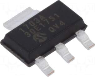 MICROCHIP TECHNOLOGY IC: voltage regulator |