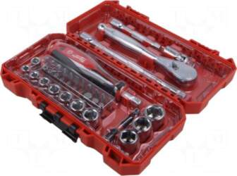 Milwaukee Wrench-set | 6-angles,socket spanner