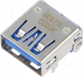 MOLEX Connector: USB A | socket