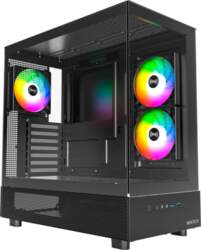 Montech XR, Tower Case (Black, Tempered