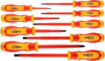 NEO TOOLS Screwdriver: insulated-set | insulated