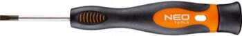 NEO TOOLS Screwdriver: precision | slot