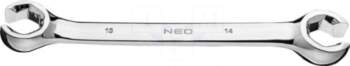 NEO TOOLS Wrench: ring half-open |