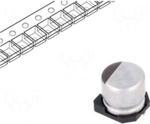 NICHICON Capacitor: electrolytic | SMD |