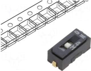 Nidec Copal Electronics Switch: DIP-SWITCH |