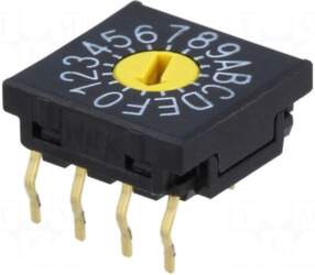 NKK SWITCHES Encoding switch | HEX/BCD