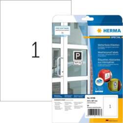 No name HERMA 10798 self-adhesive label