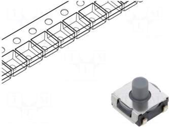 OMRON Electronic Components Microswitch TACT |