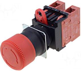 OMRON Switch: emergency stop | 22mm