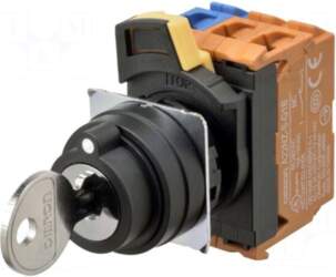 OMRON Switch: rotary with key |