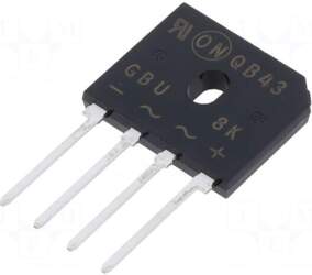 ONSEMI Bridge rectifier: single-phase | Urmax: