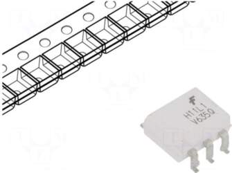 ONSEMI Optocoupler | SMD | Channels:
