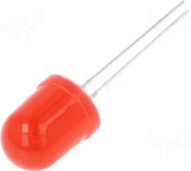 OPTOSUPPLY LED | red | 10mm