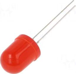 OPTOSUPPLY LED | red | 10mm