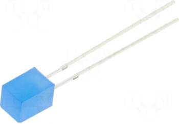 OPTOSUPPLY LED | blue | rectangular