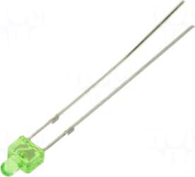 OPTOSUPPLY LED | green | 2mm