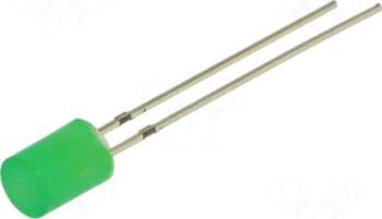 OPTOSUPPLY LED | green | 5mm